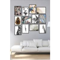 12 Parça Çerçeve Görünümlü Mdf Tablo Seti TB-039