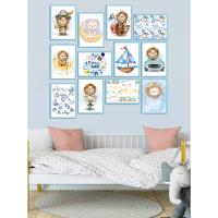 12 Parça Çerçeve Görünümlü Mdf Tablo Seti TB-010