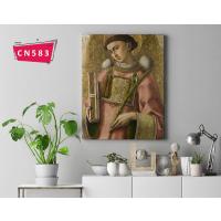 Carlo Crivelli - Saint Stephen / Barok Dönem Tablosu