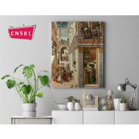 Carlo Crivelli - The Annunciation, with Saint Emidius / Barok Dönem Tablosu