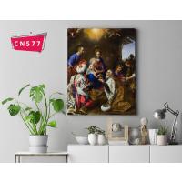 Carlo Dolci - The Adoration of the Kings / Barok Sanatı Tablosu