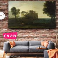 Claude - The Enchanted CastleCN / Ünlü Fransız Ressam Tablosu
