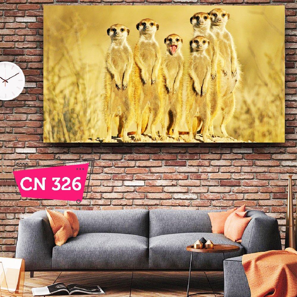 Minnoş Kedi Bebek Odası Kanvas Tablo / Hayvan Tabloları 37.29 TL + KDV