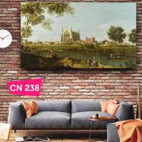 Canaletto - Eton College  / Barok Rokoko İtalyan Ressam