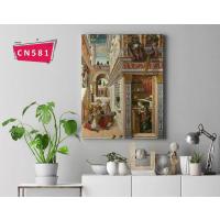 Carlo Crivelli - The Annunciation, with Saint Emidius / Barok Dönem Tablosu