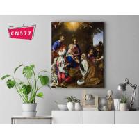 Carlo Dolci - The Adoration of the Kings / Barok Sanatı Tablosu