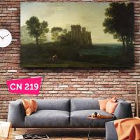Claude - The Enchanted CastleCN / Ünlü Fransız Ressam Tablosu