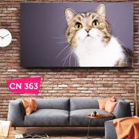 Meraklı Kedi / Çocuk Odası Tablo
