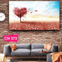 Pembe Sonbahar Ağacı / Mutluluk Veren Tablolar