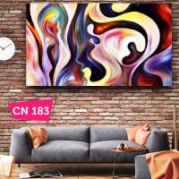 Renki Yağlı Boya Soyut Sanat Kanvas Tablo