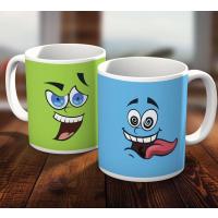 Renkli Emoji Hediyelik Kupa Bardak