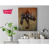 Şeytan Şovalye / Dijital Sanat / İllüstrasyon Tablolar / Fantastik Tablolar