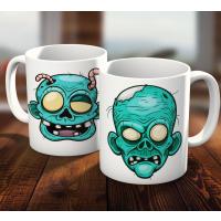 Zombi Kurukafa Hediyelik Kupa Bardak